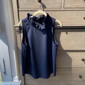 J. Crew Navy blouse size M